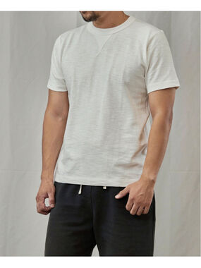 10.5 oz US Cotton Tubular Gusset T-Shirt White M